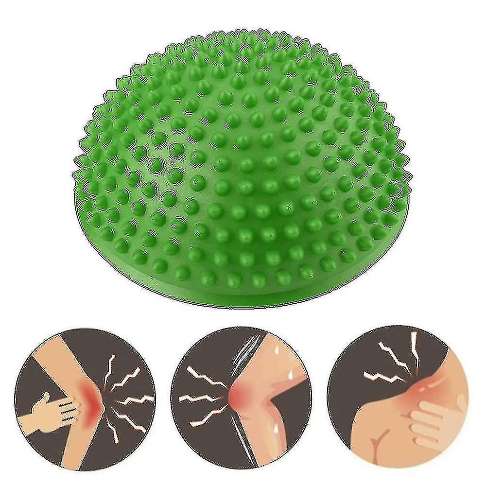 Balance Dome Cushion With Knobs Hemisphere For Balance Exercises1 Piecegreen