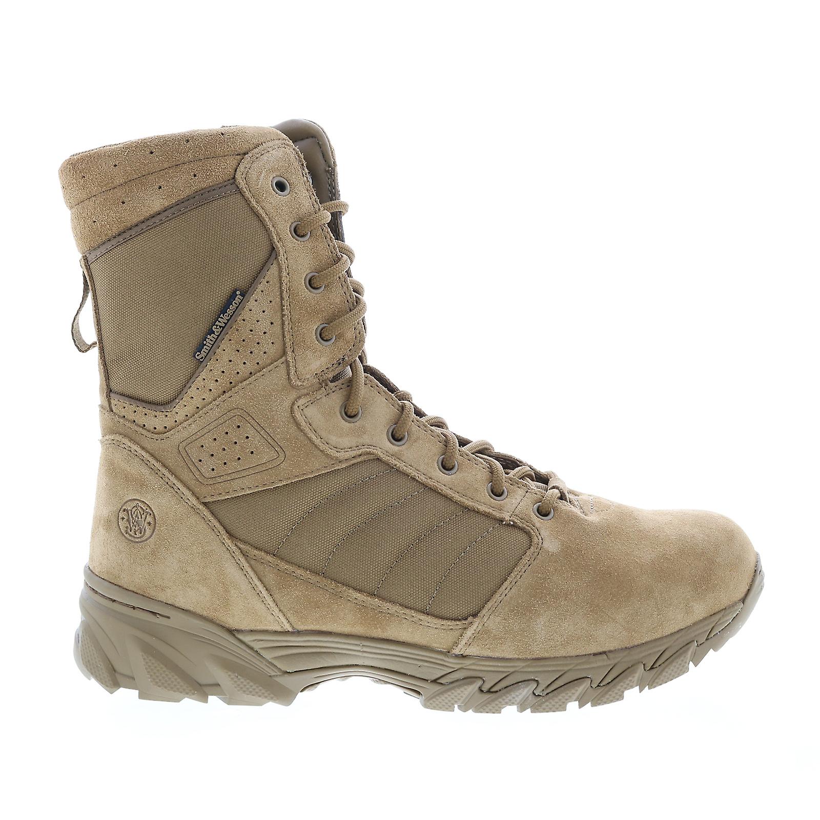 Smith & Wesson Adult Mens Breach 2.0 8" Side Zip Tactical Boots