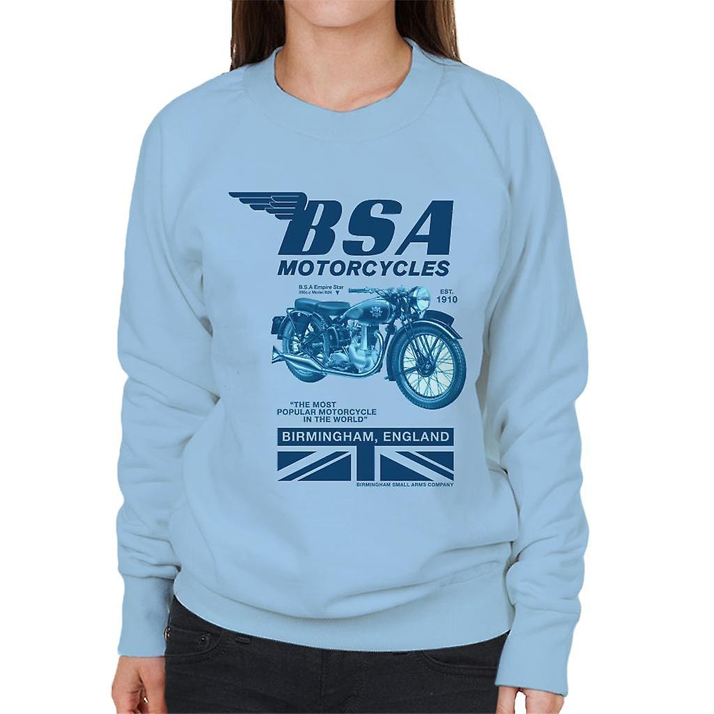 BSA Motorcycles Birmingham England Women's Sweatshirt