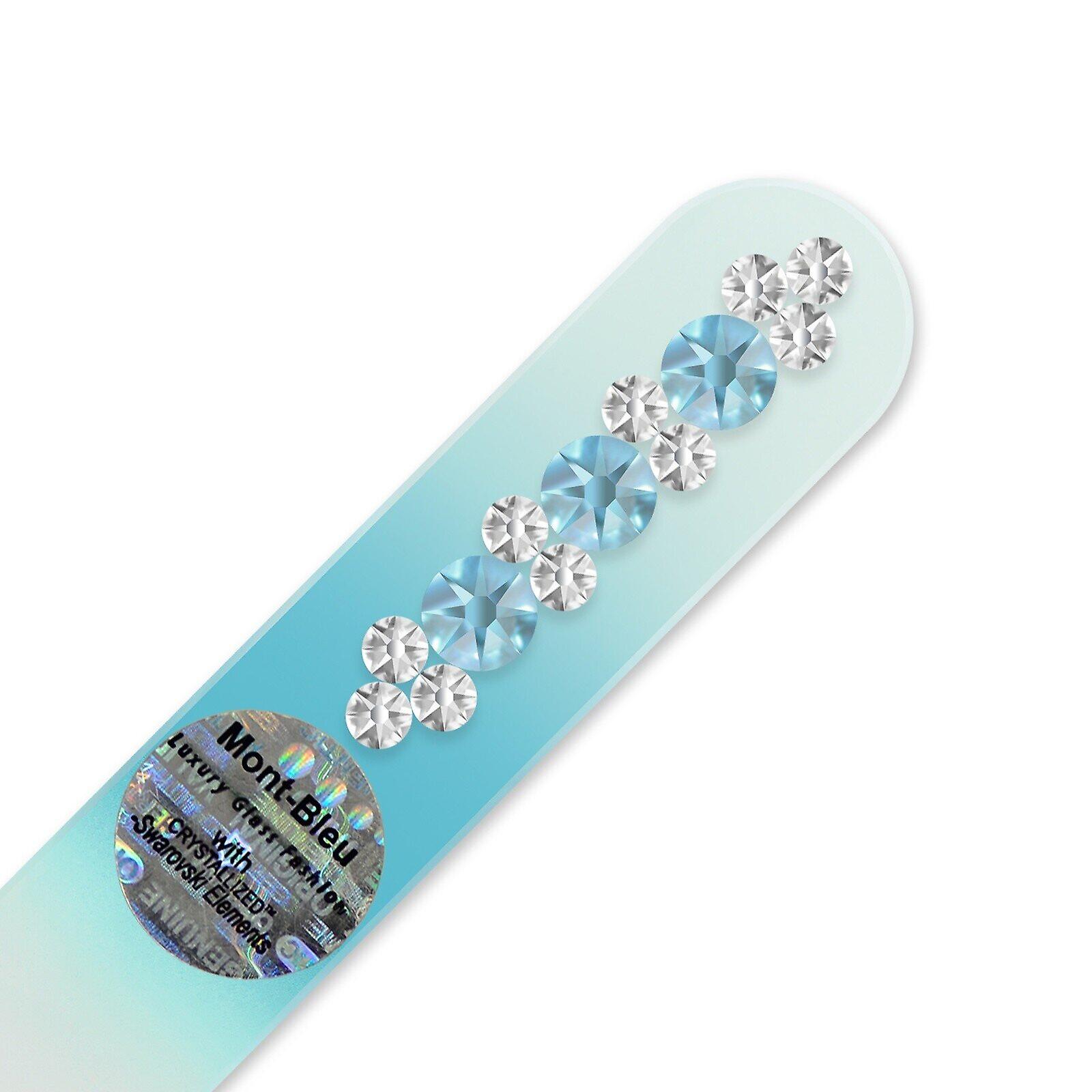 ملف الأظافر حجم محفظة ORC-S - أكوامارين - كريستال