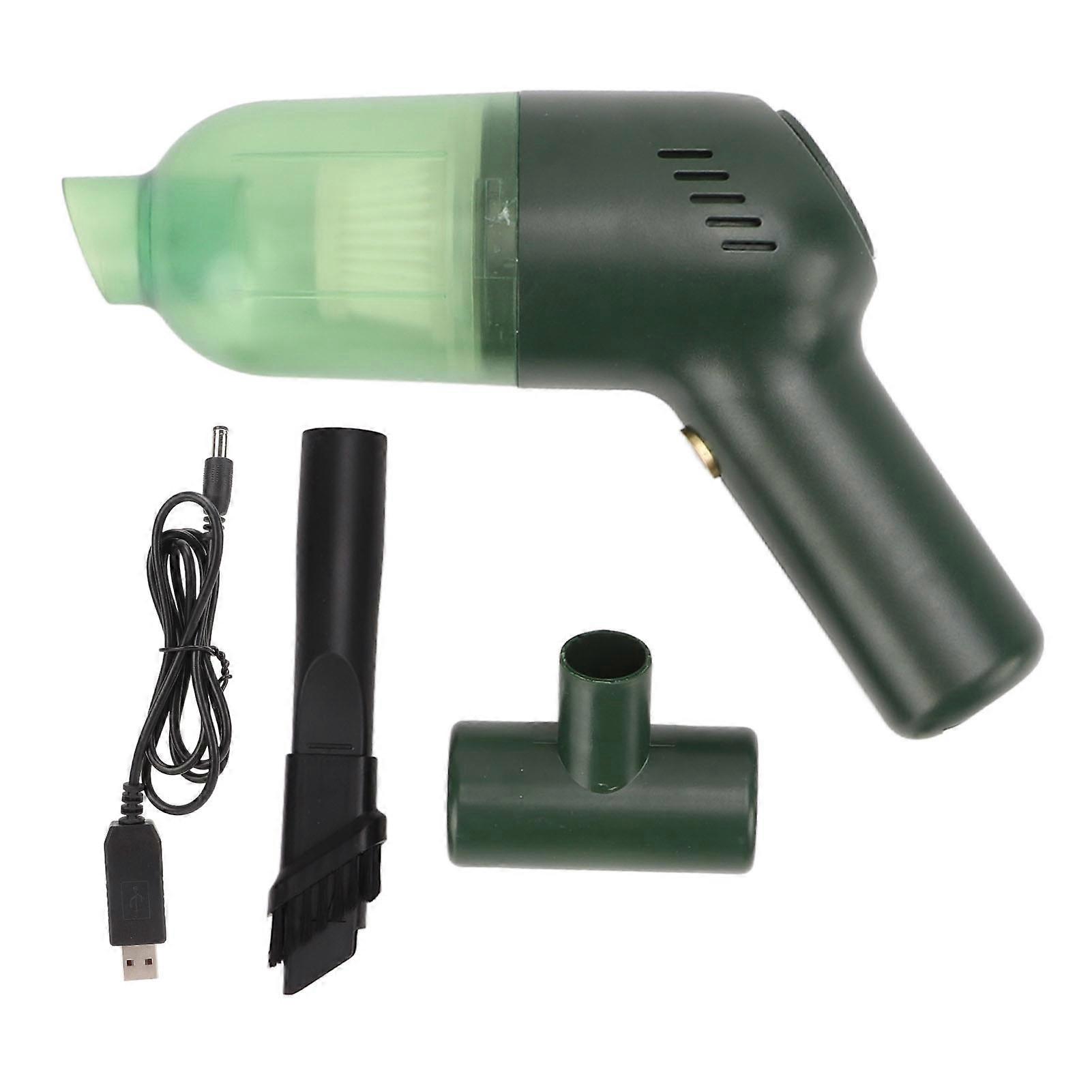 Handheld Vacuum Wireless Rechargeable Dual Filtration Regulable Speed Comfortable Handle Lightweight Dust Buster Black