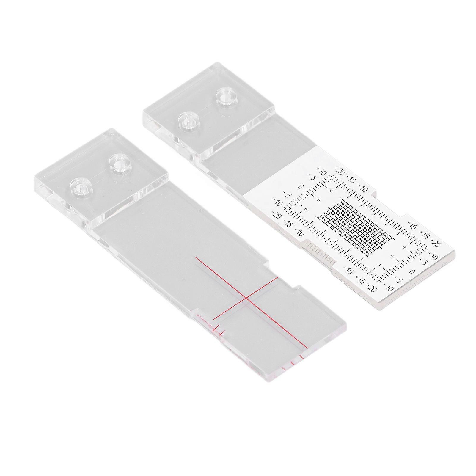 Crack Monitoring Record Acrylic Acid Integrated Tell Tale Corner Crack Monitor with Limit Grooves