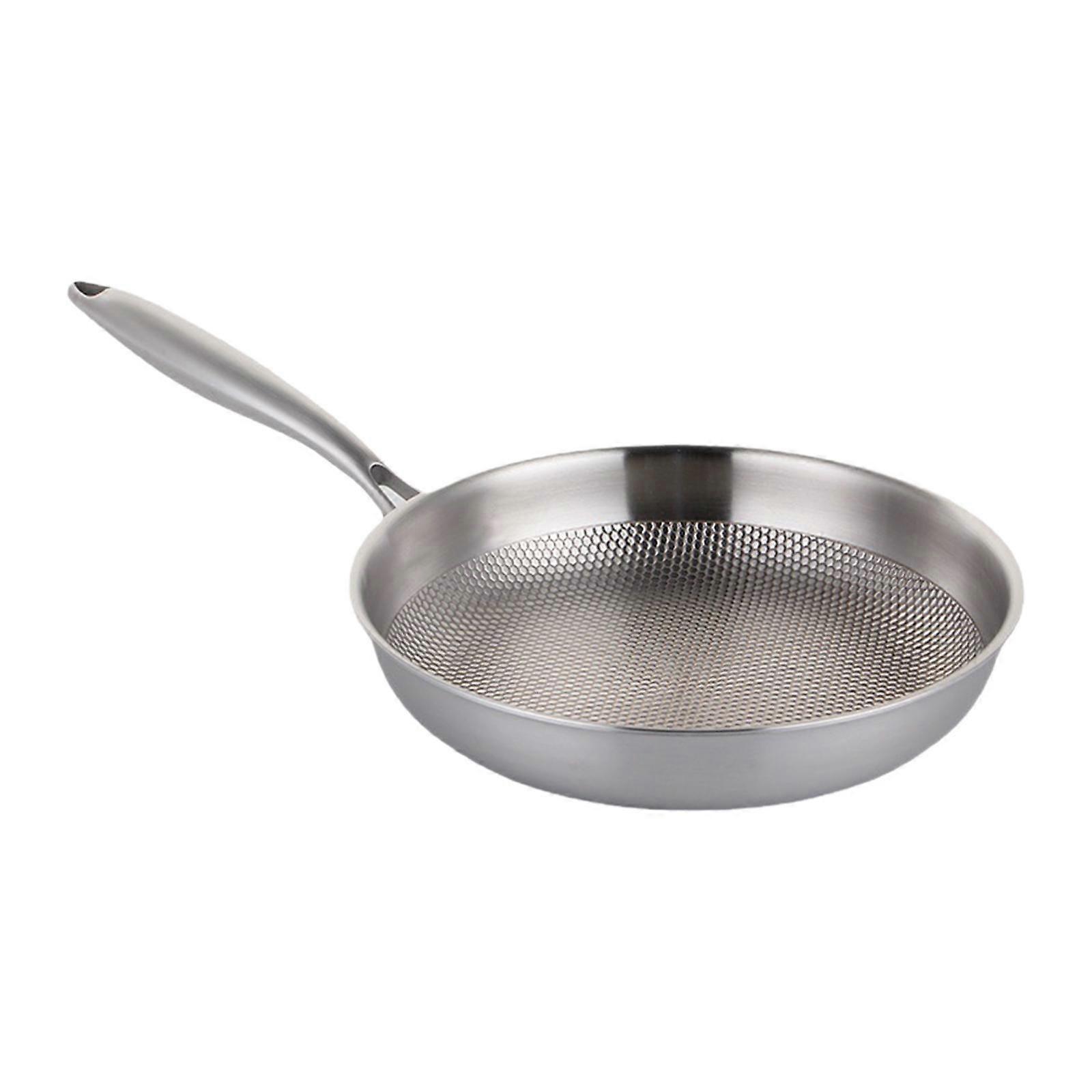 Non Stick Frying Pan without Coating Butter Melting Pot for Rvs Home Kitchen 28cm