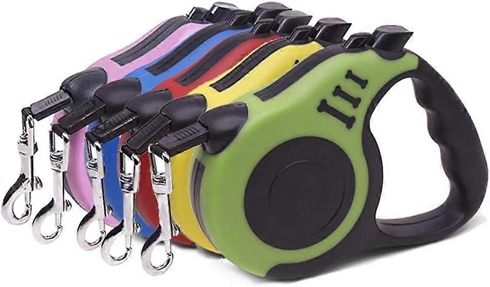 Retractable Dog Leash, Pet Walking Leash with Anti-Slip Handle,  Suitable for Small/Medium Dog Or Cat,16 ft ,Green.