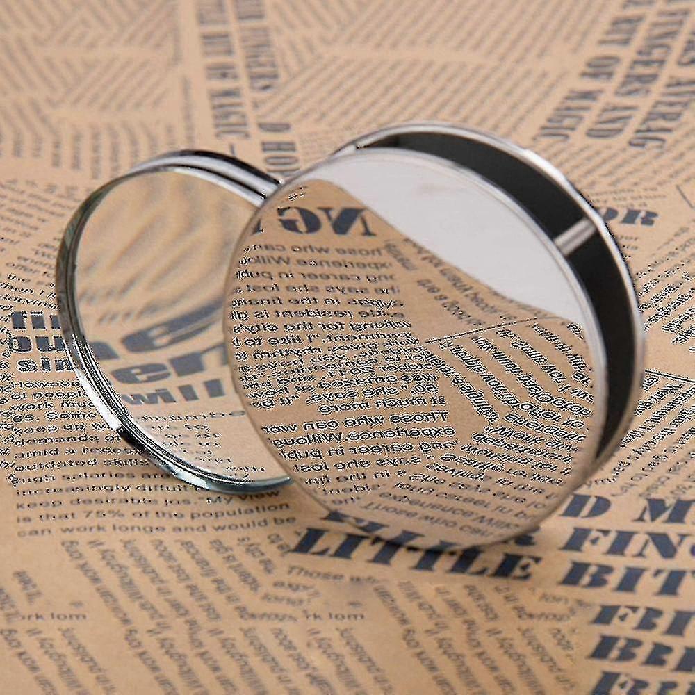 Mini Magnifying Glass 20x Folding Pocket Magnifier With Metal Protective Case Foldable Reading Magnifying Glass Portable Pocket Magnifying Glass-YuJia