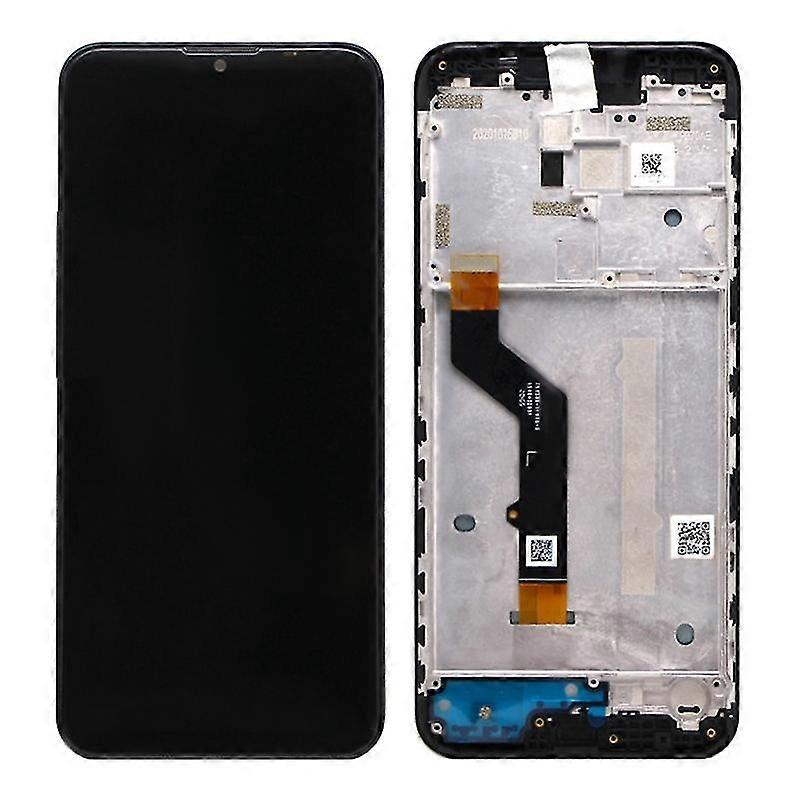 LCD Display and Touch Screen Screen Digitizer Assembly+Frame Replace Part Compatible with Motorola Moto G9 Play