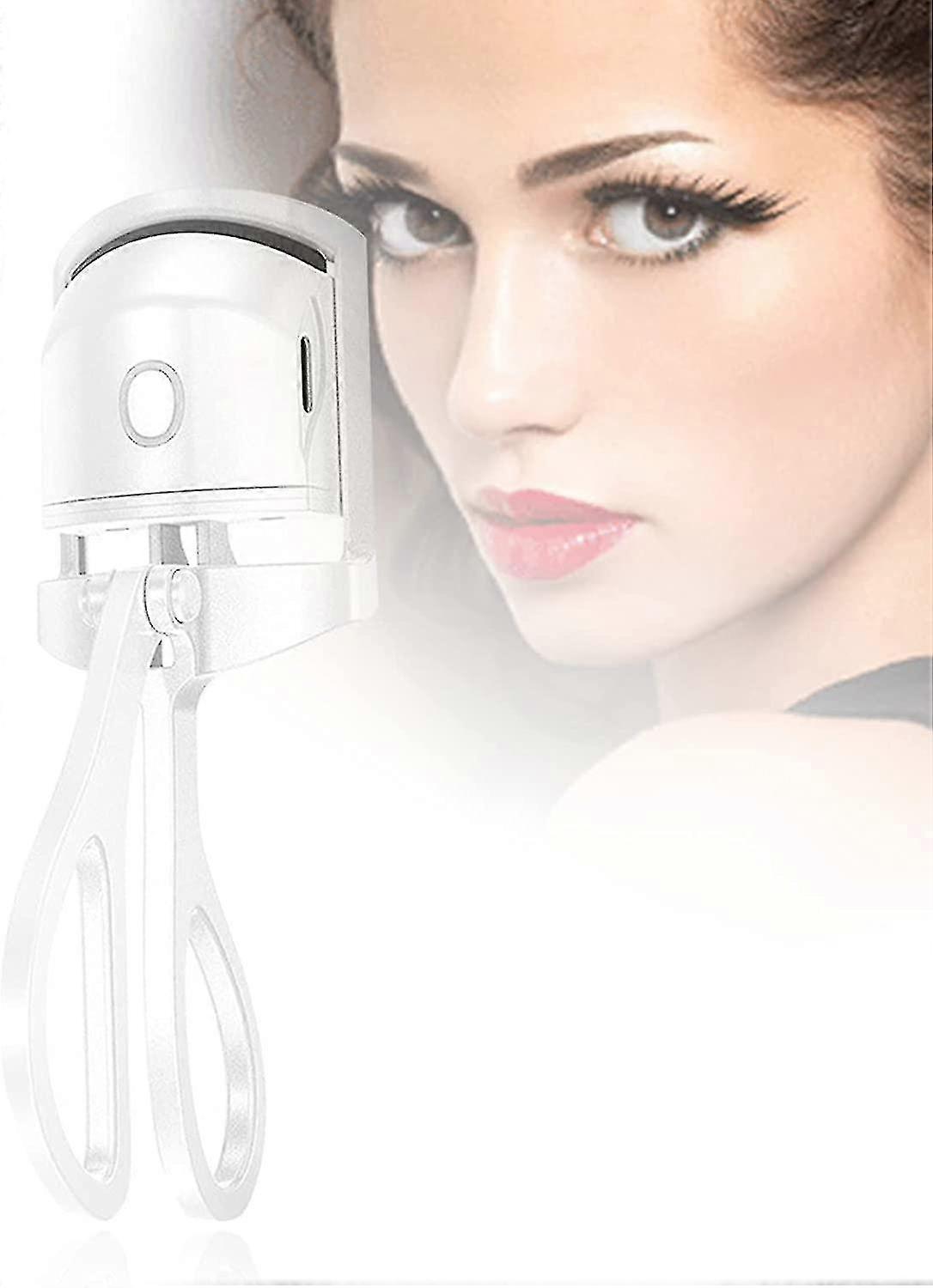 Heatedeyelash Curler With Smart Silicone Pads