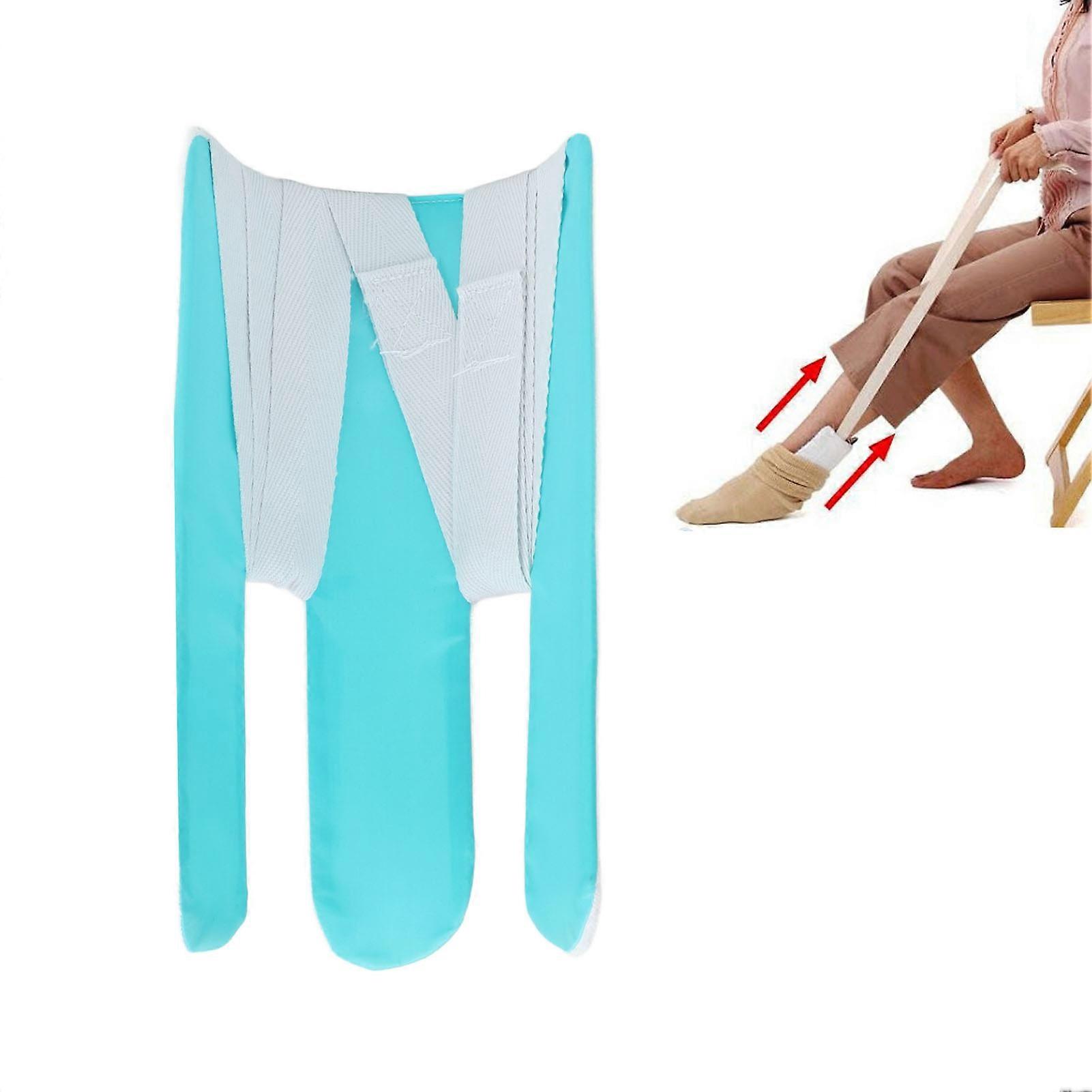 Socks Aid Flexible Soft Easy On and Off Stocking Slider Pulling Assist Device Sock Helper for Seniors Elderly Pregnant