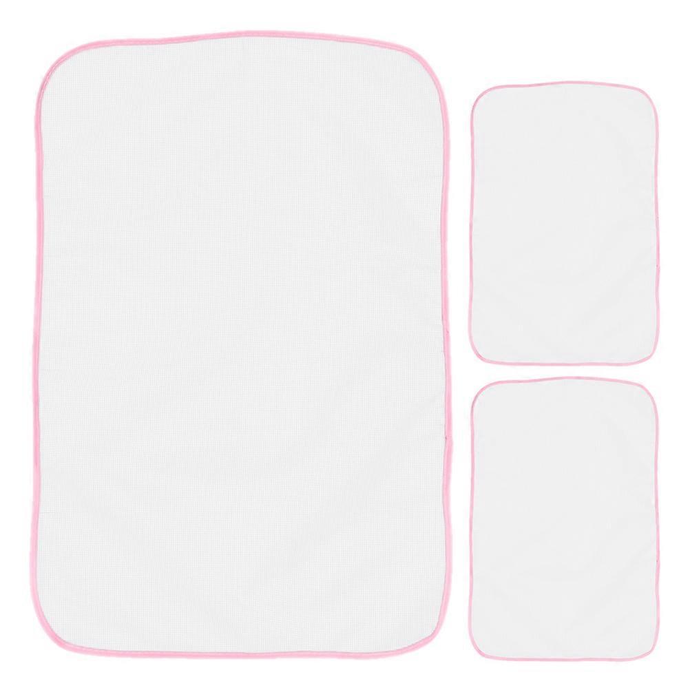3pcs High Temperature Protective Ironing Press Pads Anti-scald Mesh Pad For Ironing Board And Clothes
