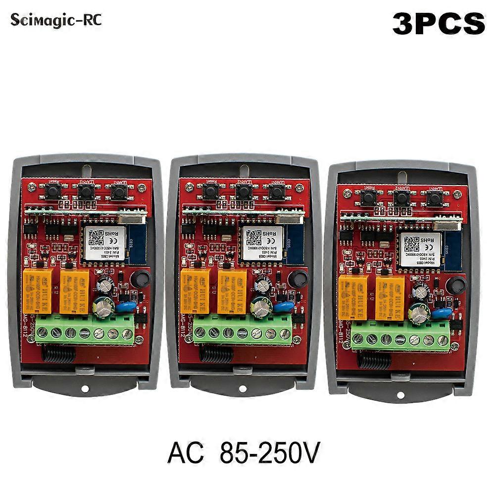 Universal Garagentor WIFI Empfänger Tuya Fernbedienung 2CH BENINCA CARDIN DEA AT-4 MOTORLINE DITEC 433mhz Fixed Rolling Code