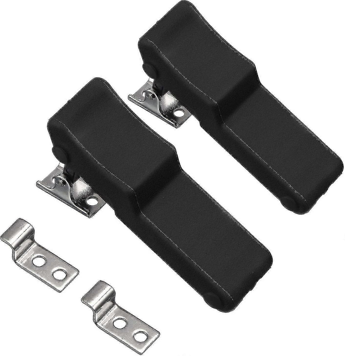 2pcs Flexible Rubber Draw Latch, Front Storage Rack Latch Over Center Thermoplastic Elastomer Boat Latch