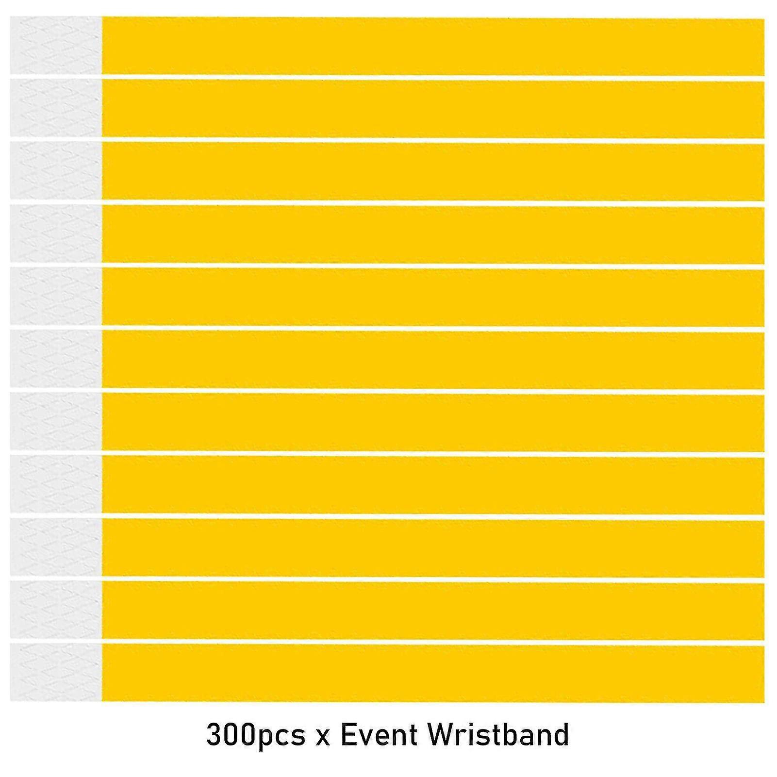2024 300pcsイベントリストバンド合成紙コンサートタンパープルーフクラブパーティーブレスレット