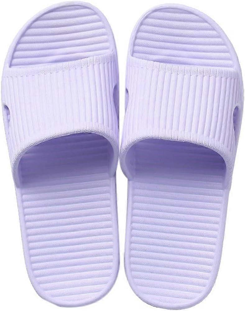 Unisex Slip On Slippers for Women/Men Non-Slip Light Weight Flat