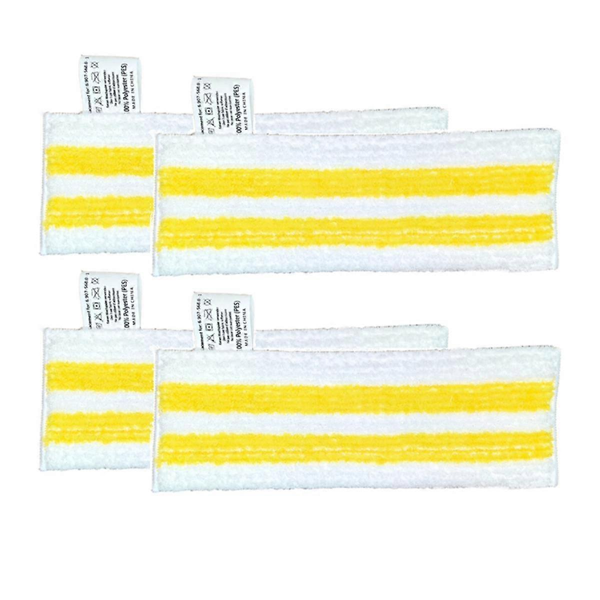 4 Pack Microfibre Floor Cloth Set Sanding Floor Cloth Set for Easyfix Sc2 Sc3 Sc4 Sc5 Floor Nozzle