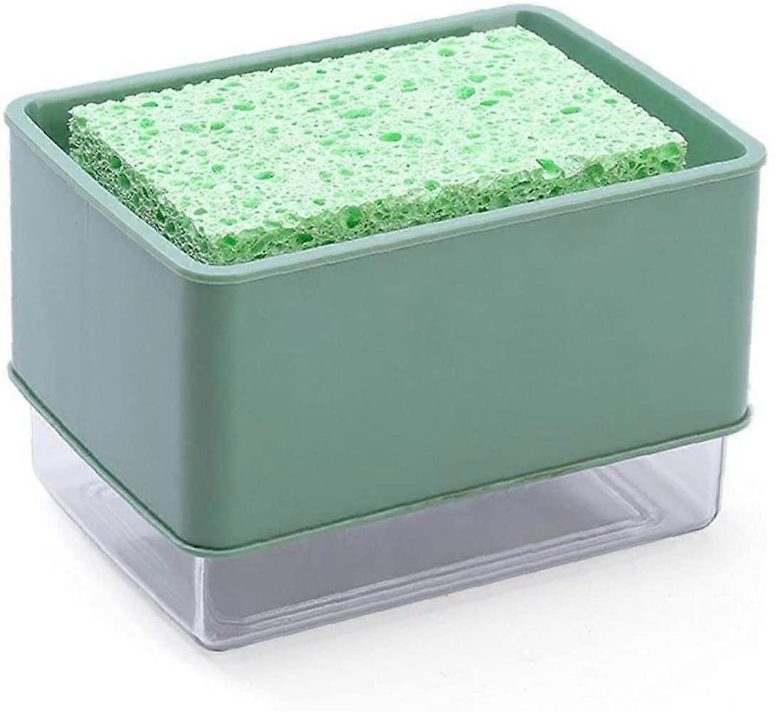 Kitchen Tableware Soap Dispenser 2 In 1 Detergent Dispenser Hand Pump Soap Dispenser