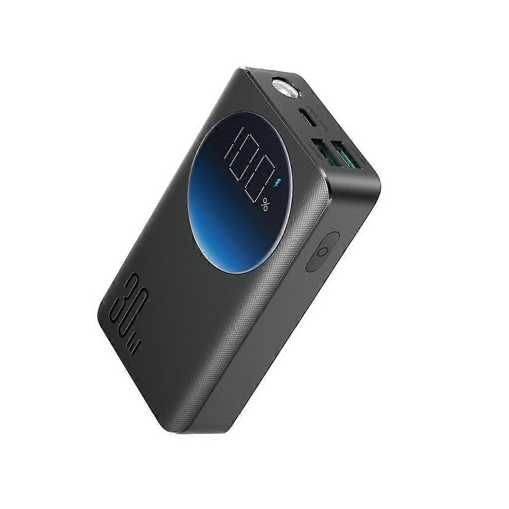 Joyroom 10000mAh Power Bank LED Display 30W PD QC- Black