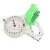 Clear Scale Multifunction Thumb Compass With Luminous Point For Adventure Camping, ABS Durable Design