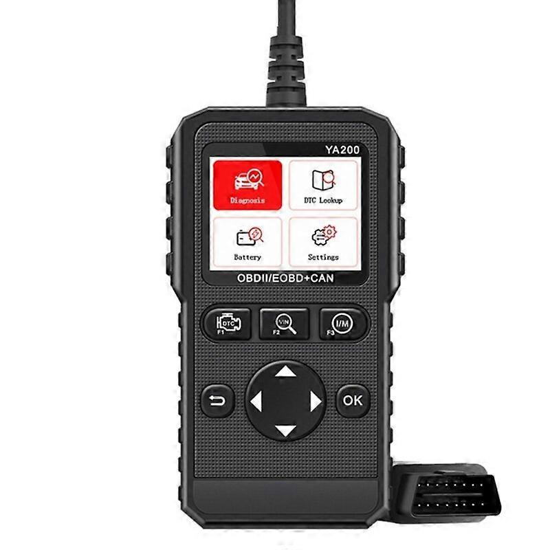 1PC YA200 OBD2 Car Engine System Diagnostic Tool Multifunctional Detection OBD Detection Multilingual Diagnostic Tool