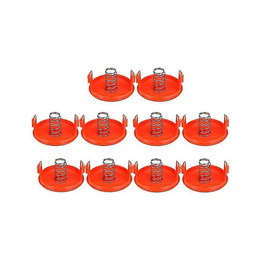 Rc-100-p Cover X10 + Spring X10 Suitable For Lawn Mower Cover Rc-100-p Lawn Mower Cap