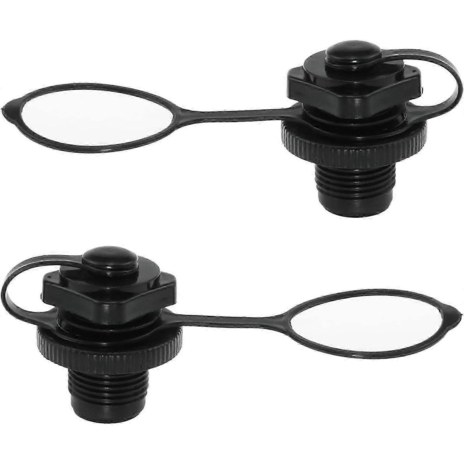 Plastic Airs Valves Replacement for Inflatable Boat One-Way Inflation Replacement Screw Valves for Kayak Canoe