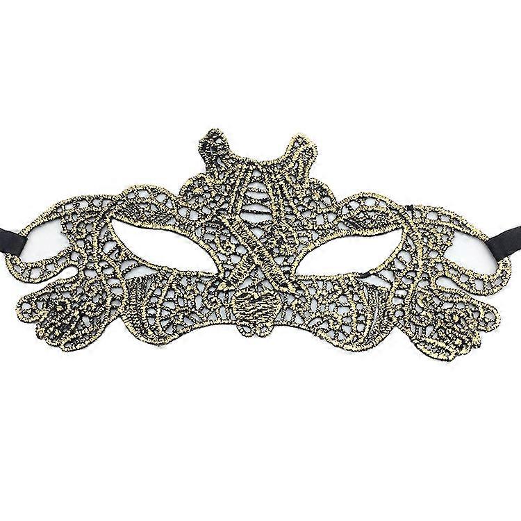 Halloween Golden Lace Mask