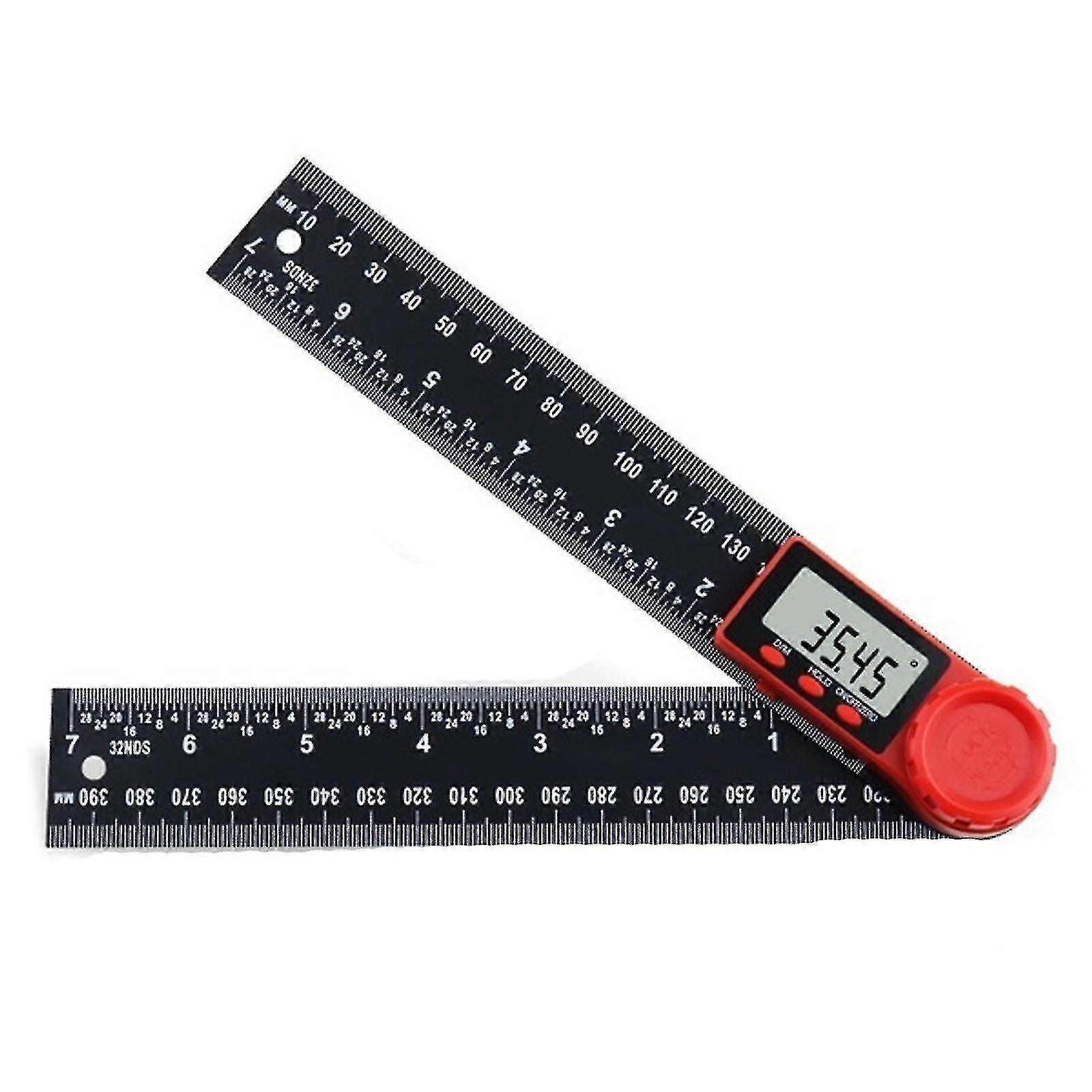2-in-1 Digital Angle Meter Inclinometer Digital Angle Ruler Measuring