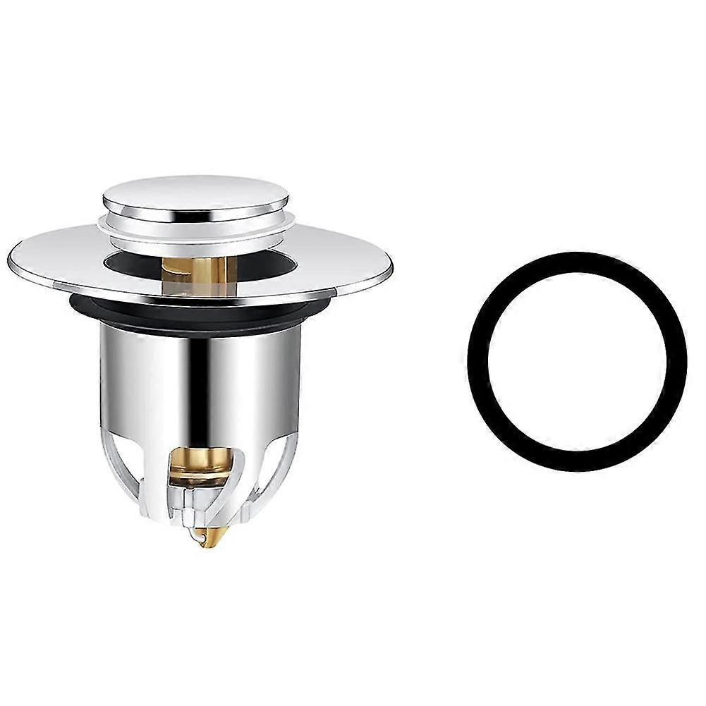Sink Drain Fitting, Universal Sink Plug Popups, Drain Plug For Sink Drain Wash Basin All With Filtr