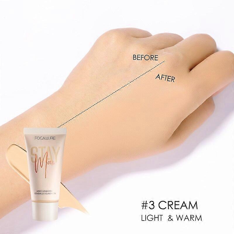 FOCALLURE Pore-Blurring Matte Foundation Base Oil-control Cosmetics Lightweight