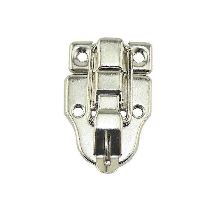 Silver Tone Box Toggle Latch Metal Duckbilled