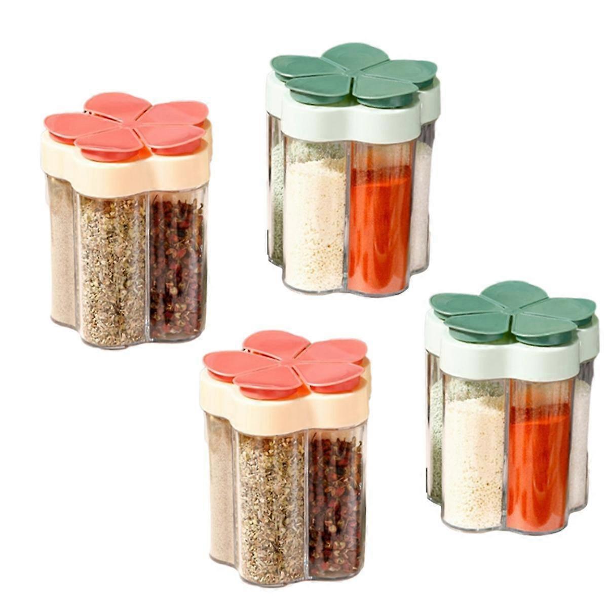 Seasoning Jar Container Seasoning Bottle Spice Storage Box Outdoor Camping Seasoning Container Kitc
