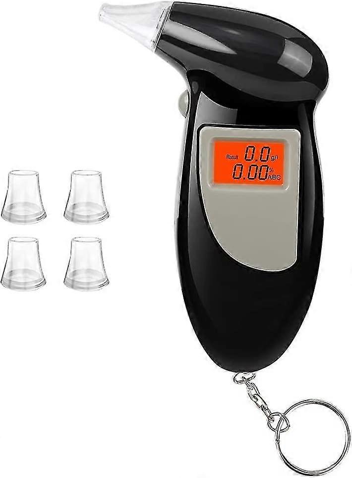 Portable Alcohol Breathalyzer Semiconductor Lcd