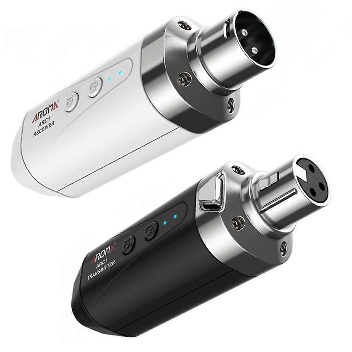 ARC1 5.8GHZ Wireless Microphone System 4 Channels 35M Effective Range XLR Connection Rechargeable