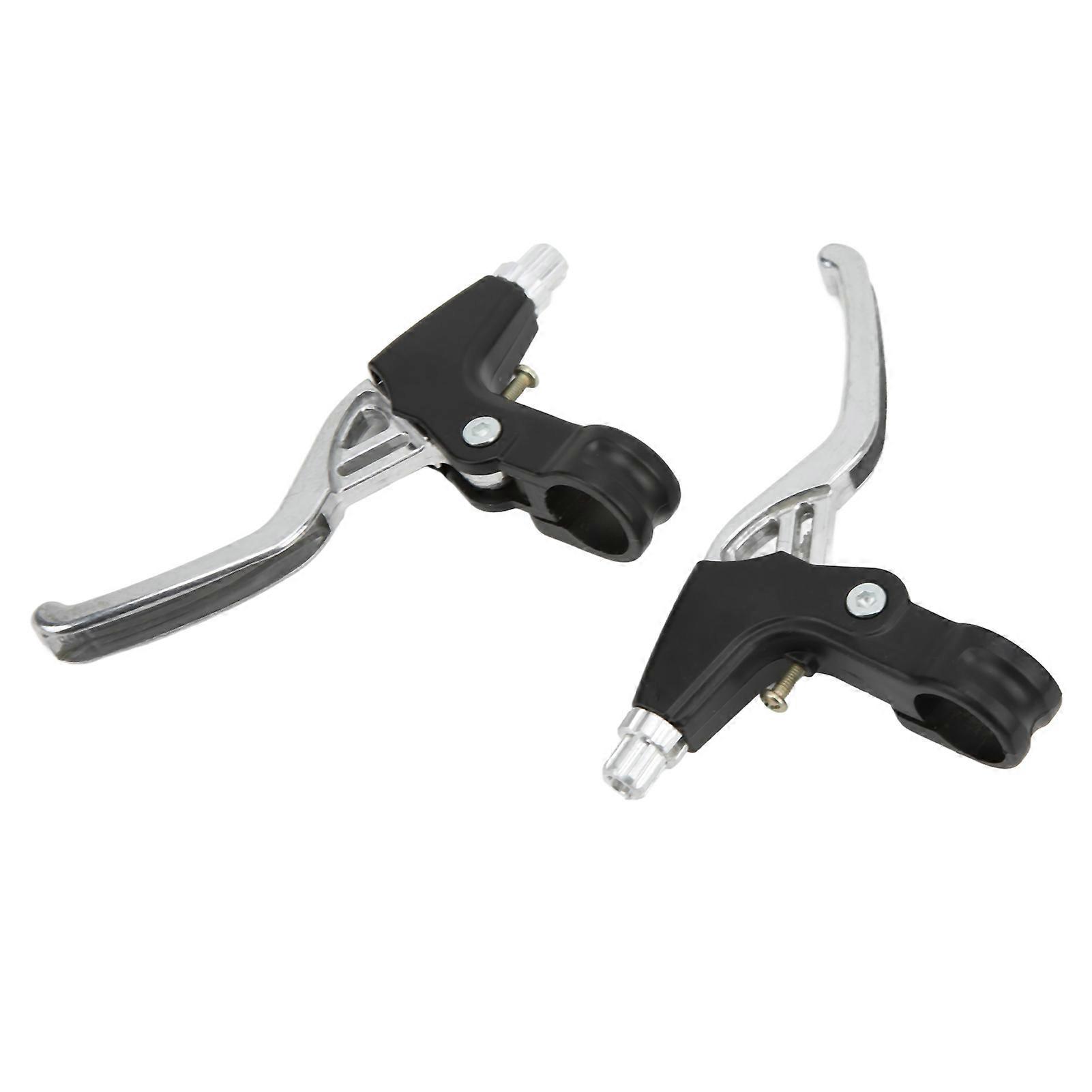 2PCS Mountain Bike Folding Brake Levers All Aluminum Alloy Variable Speed Racing Brake Handle