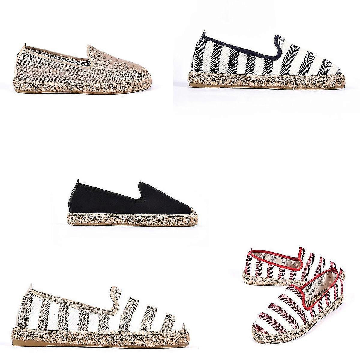 Bløde lærred fritidssko