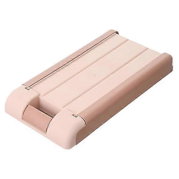 1pc Under Table Desk Organizer Drawer Style Storage Box Table Bottom Organizer