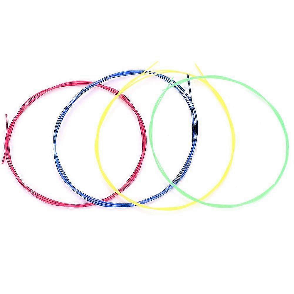 4pcs/Set Colorful Nylon Strings Replacement Part Accessory for Ukelele