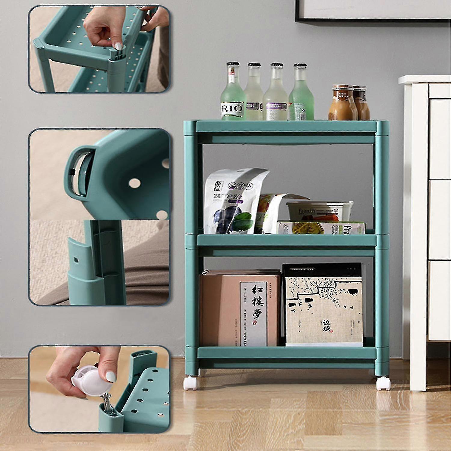 Storage Shelf Sliding Folding Holders Kitchen Ultra Layer