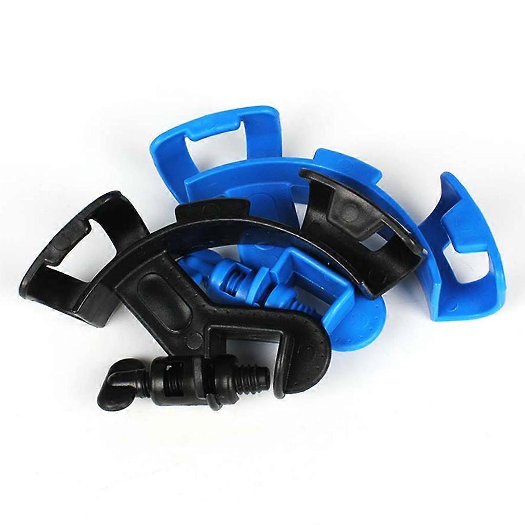 Water Pipe Clamp Clips Fish for Tank Adjustable Plastic Mounting Clip Holder