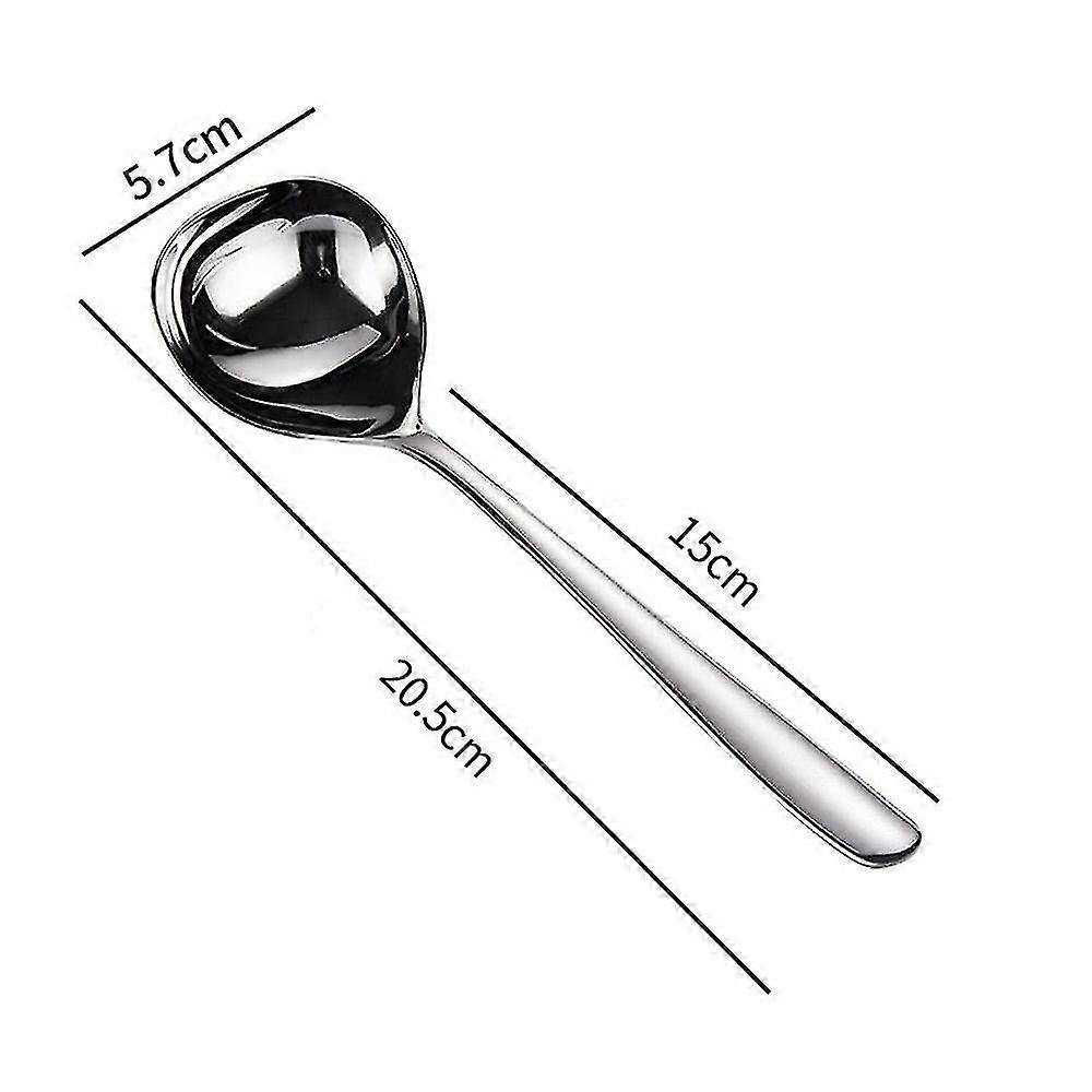 Lille øse til sovs Serveringsøse i rustfrit stål Sølv sovseøse