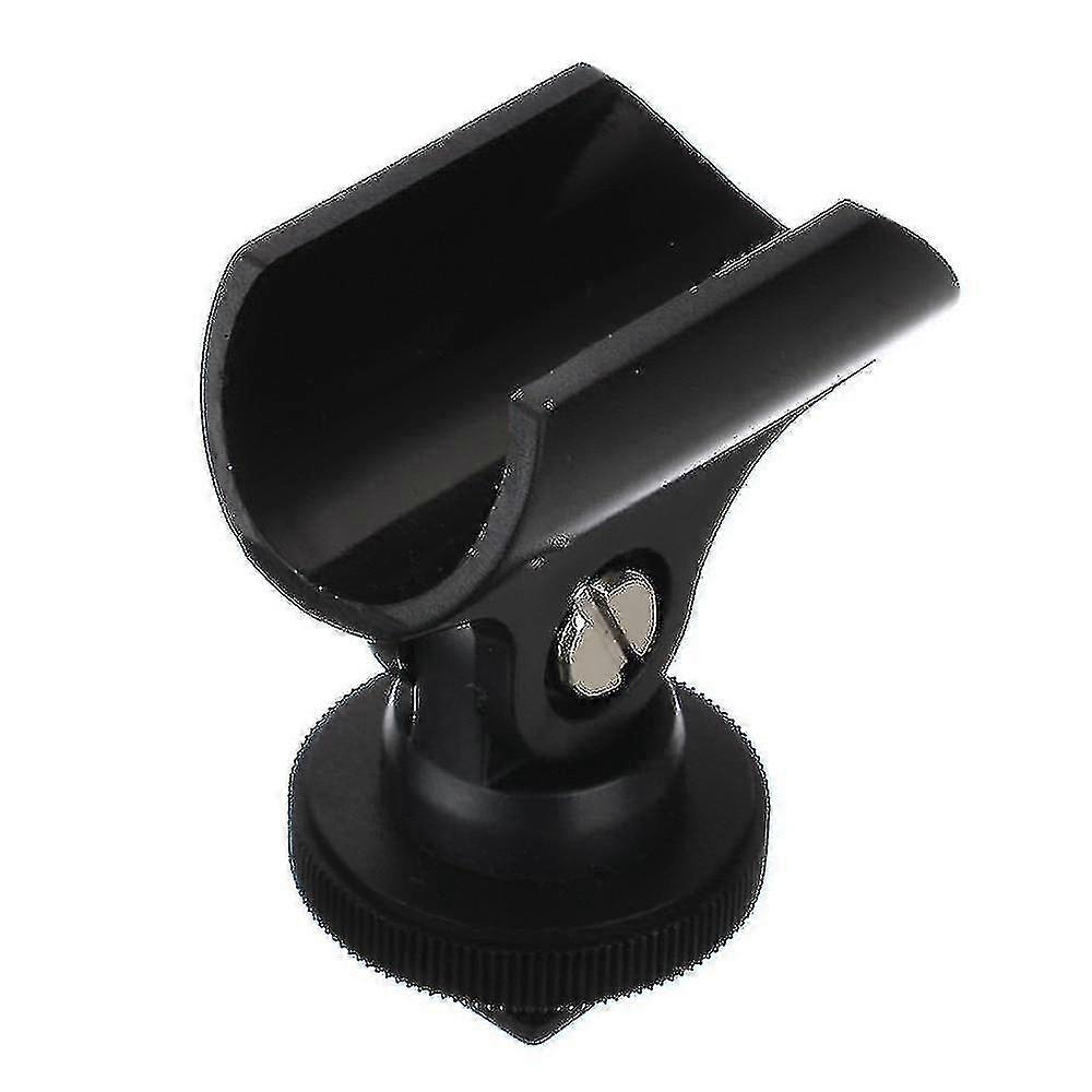Plastic Microphone Clip Stand For Dslr Camera(1 Piece,black)