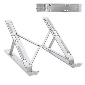 Aluminum Alloy Foldable Laptop Stand, Silver