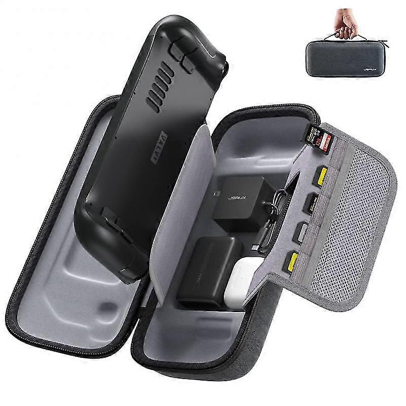 Carrying Case Eva Game Console Slots Handbag Compatible With Interlayer Console For Steam Deck