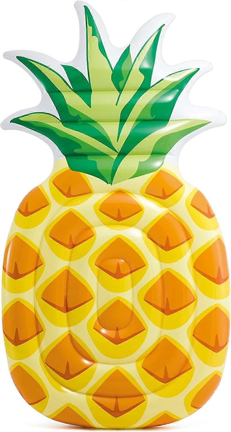 Pineapple Inflatable Mat, 85" X 49"