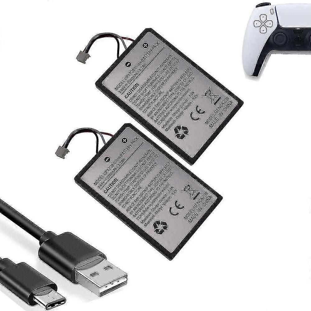 xj2x Battery Compatible Playstation 5 Digital Edition Ps5 Cfi-1015b Dualsense Controller