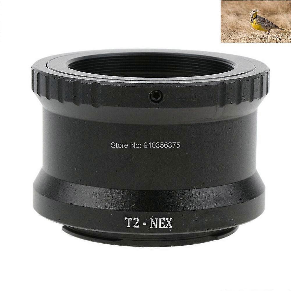 JINTU T2-NEX Adapter Ring T2 T mount Mirror Telephoto Lens Telescope Lens Adapter for Sony NEX E Mount Camera A7 NEX-7 3N 5N