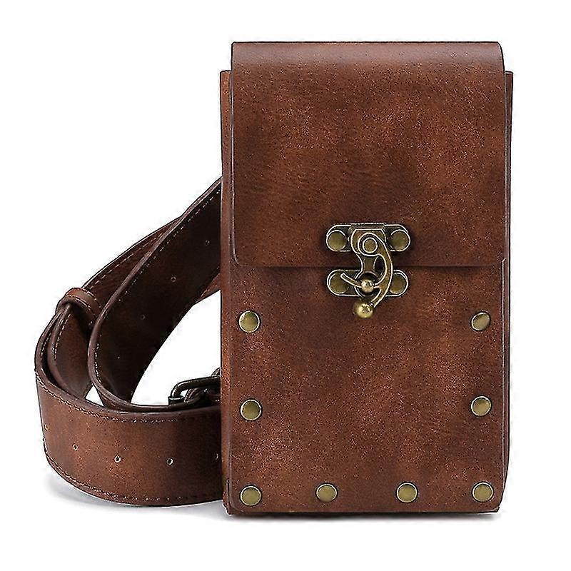 Sac Banane Gothique Steampunk, Style Rock, Sac De Jambe, Pochette Utilitaire, Noir, Toile