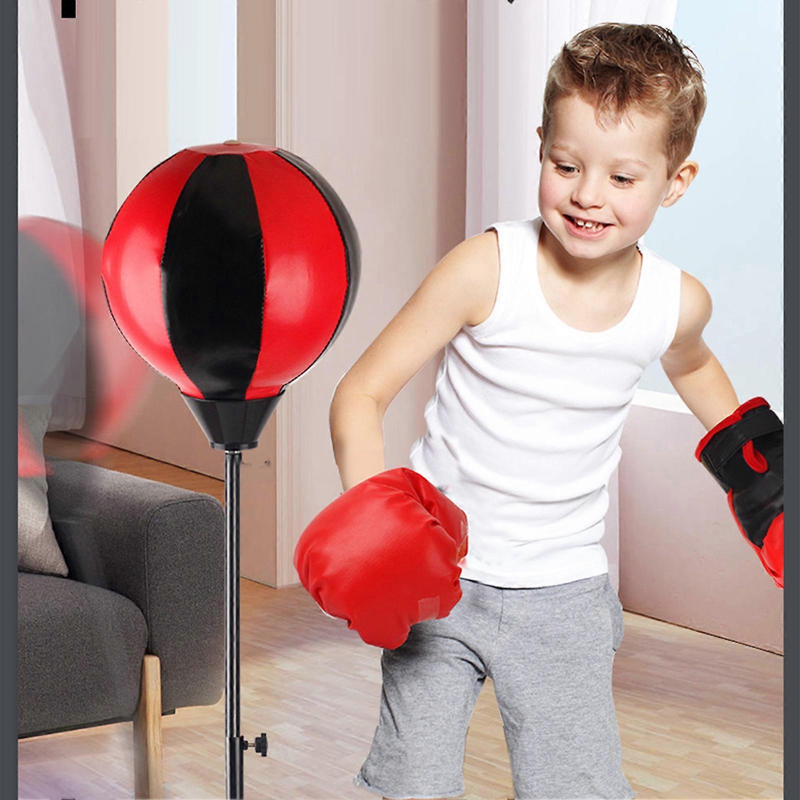 Boxing Bag Fitense Kids Punching Bag, 63 Inch Inflatable Punching