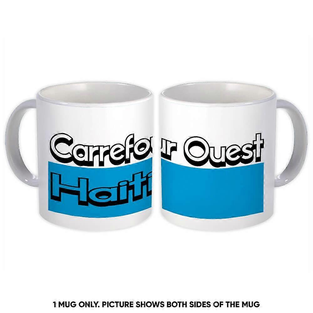 Gift Mug: Carrefour Ouest Haiti Rectangle