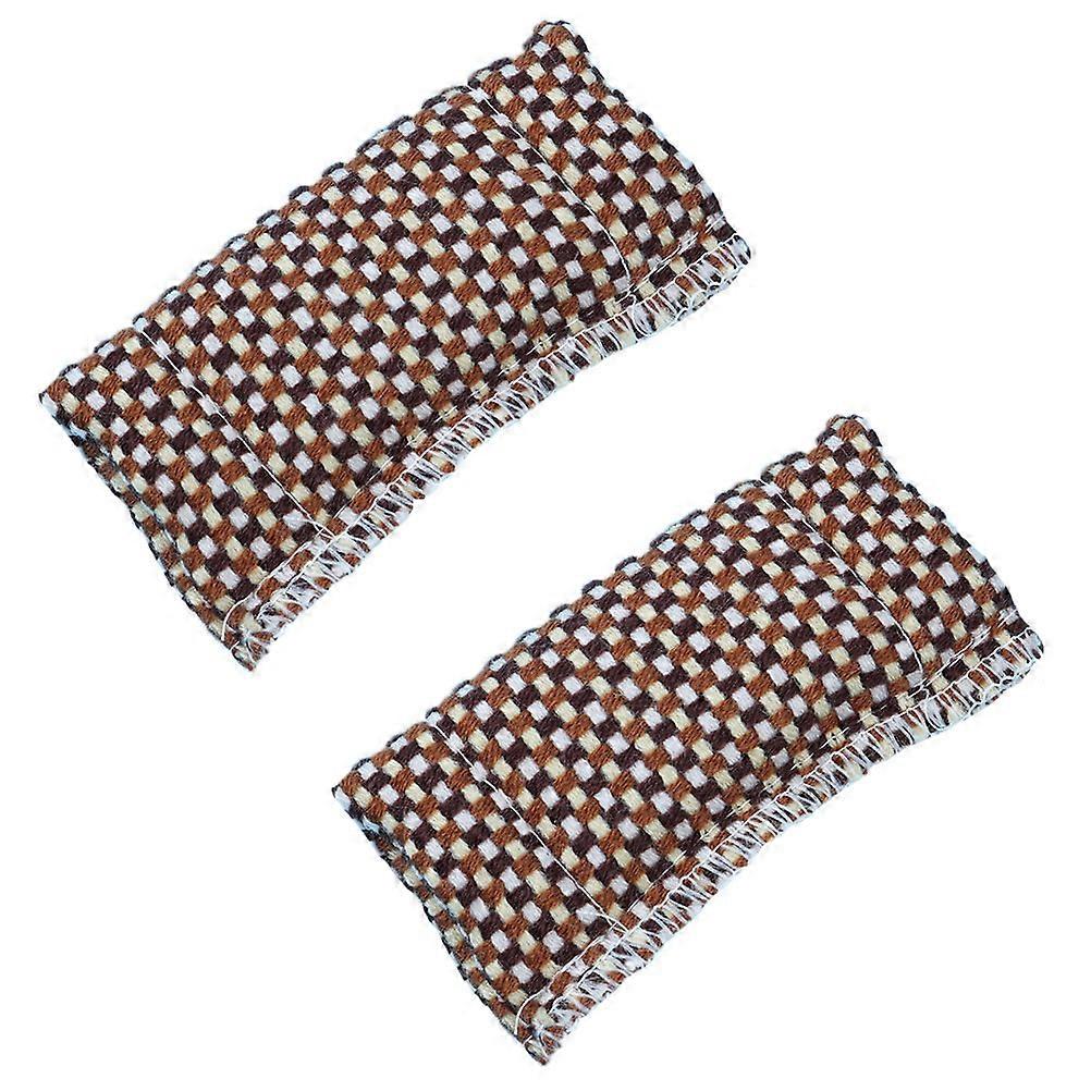 2 Pcs Billiard Cue Cleaning Cloth Snooker Towel Burnisher Cue Shaft Cleaner