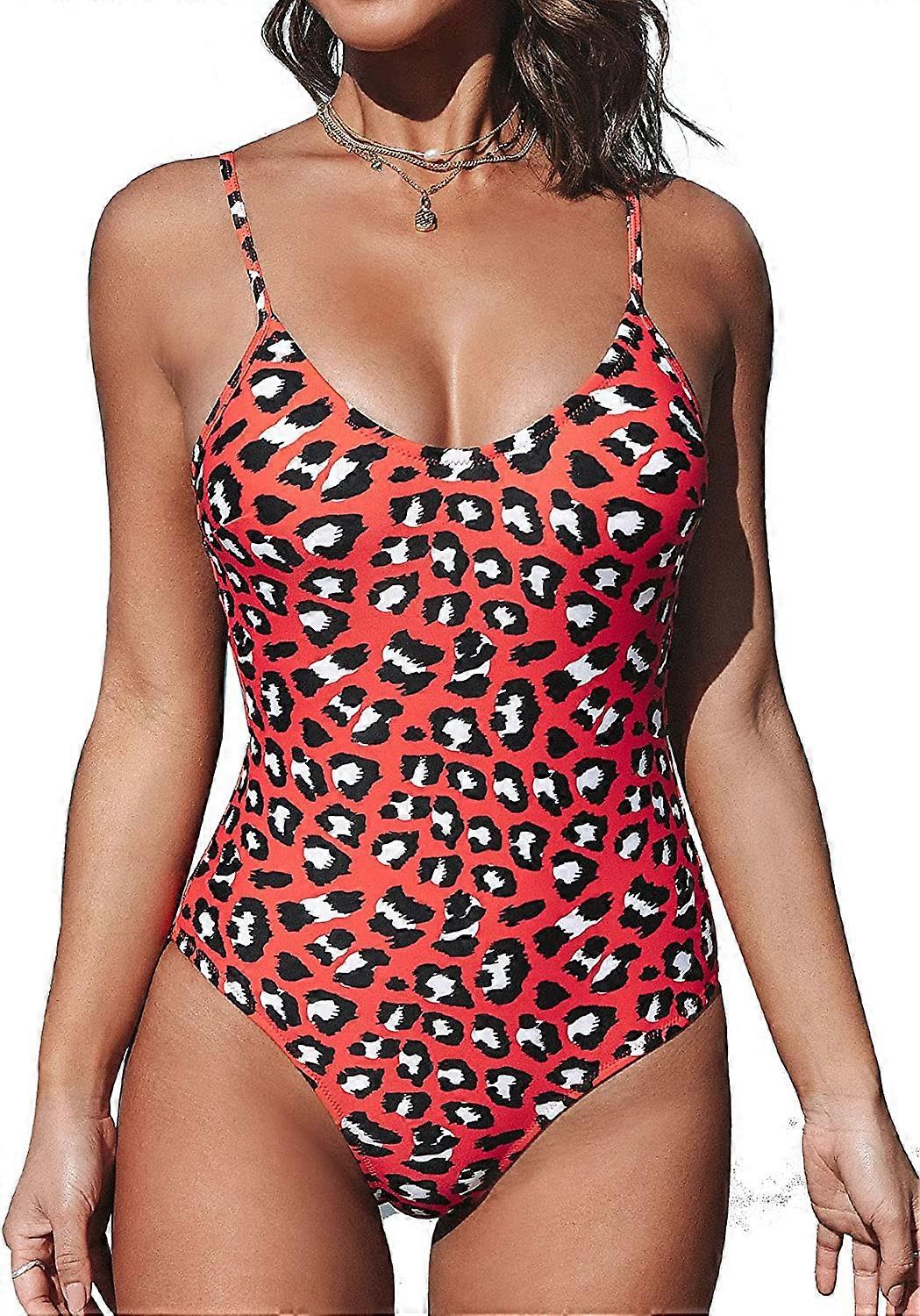 2399 Naomi Leopard Print Women Swimsuit